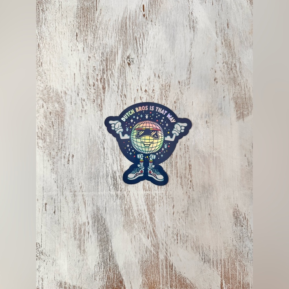 Dutch Bros Disco Sticker - Picture 3 of 4